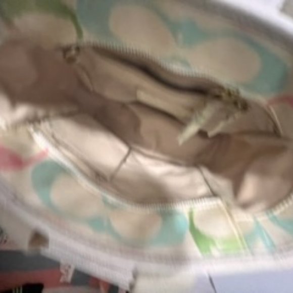 Coach Hampton signature small multicolor tote - 201 handbag - Picture 8 of 11